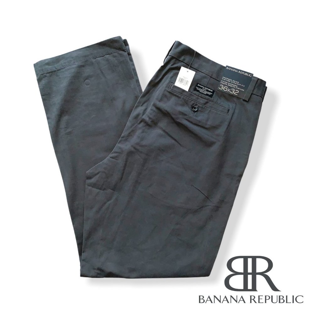 Banana Republic Men's Emerson Straight Fit Chino